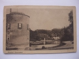 N73 Ansichtkaart Kasteel Rozendaal - 1922 - Velp / Rozendaal