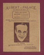 240320C - PARIS 2e PROGRAMME 1929 AUBERT PALACE AL JOLSON Fou Chantant Sonny Boy - Arrondissement: 02