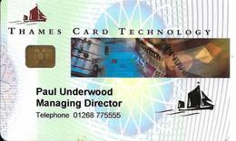 CARTE-PUCE -DEMONSTRATION-GB-THAMES CARD TECHNOLOGY-LUXE - Exhibition Cards