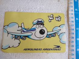 Aerolineas Argentinas Airlines OLD Sticker NOS #1 - Stickers