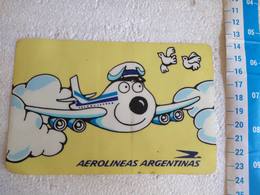 Aerolineas Argentinas Airlines OLD Sticker NOS #1 - Pegatinas