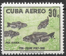 Cuba 1958 MiNr. 606  Kuba Fishes Marine Life 1v MNH** 15.00 € - Unused Stamps