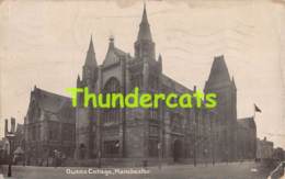 CPA MANCHESTER OWENS COLLEGE RPPC REAL PHOTO POSTCARD  ( TEAR ) - Manchester