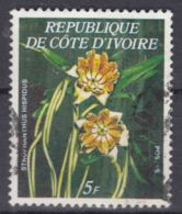 Ivory Coast 1977 Exothic Flowers Mi#A 532 Used, Catalog Value 60 Eur - Ivory Coast (1960-...)