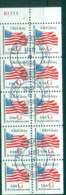 USA 1994 Sc#2885a Old Glory Red G P#K1111 Booklet Pane FU Lot47831 - Sonstige & Ohne Zuordnung