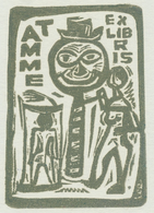 Ex Libris Tamme - Abel Lee (1918-2010) - Bookplates