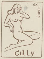 Ex Libris Cilly - Olaf Jaer (vlekje) - Ex Libris