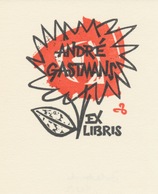 Ex Libris André Gastmans - Zbigniew Dolatowski (1927-2001) - Ex Libris