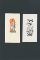 Ex Libris W.J.J. Van Rossum + Salvatore Bono - Zbigniew Dolatowski (1927-2001) - Bookplates