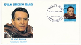 MADAGASCAR - Enveloppe FDC - M.Henri Douzon - 25/6/1983 - Antananarivo - Madagascar (1960-...)