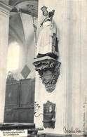 Nivelles - Statue Sainte-Gertrude à La Collégiale (Pap. Godeaux 1905) - Nijvel