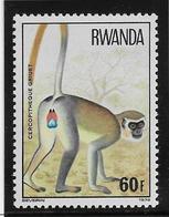 Thème Animaux - Singes - Gorilles - Lémuriens - Rwanda - Neuf ** Sans Charnière - TB - Mono