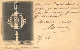 Nivelles - Le Gazon D'Odélard à La Collégiale (Edit. Flore Godeaux 1903, RARE) - Nivelles