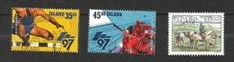 Islande N°823, 824, 832 Cote 4 Euros - Used Stamps