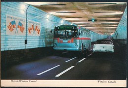 °°° 20052 - CANADA - WINDSOR - DETROIT/WINDSOR TUNNEL - 1977 With Stamps °°° - Windsor