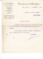 Correspondance 1914 Espagne Consulat Saint Nazaire Chantiers De L'Atlantique Etrangers 1 Page - Historische Documenten