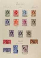 BRITISH AFRICA 1937-1952 ATTRACTIVE SUPERB MINT COLLECTION On Leaves, All Different With Some Pairs & Blocks Of 4, Inclu - Andere & Zonder Classificatie