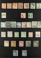 FORGERIES OF BRITISH WEST INDIES / CARIBBEAN Mostly 'used' Collection Of Forged 19th Century Stamps. With Antigua (8 Sta - Otros & Sin Clasificación