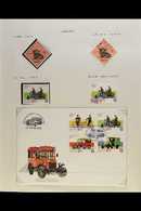 MOTORCYCLES ON STAMPS MACAU 1962-2013 Fine Thematic Collection Of Single Stamps Or Sets (mostly Never Hinged Mint Or Fin - Ohne Zuordnung