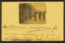 JULIO ARGENTINO ROCA SIGNATURE. Circa 1900 Postcard With Attached Picture, Signed JULIO A. ROCA, President Of Argentina  - Sonstige & Ohne Zuordnung