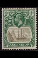 1924-33 1d Grey-black & Bright Blue-green, SG 11d, Never Hinged Mint, Very Fresh. For More Images, Please Visit Http://w - Ascension