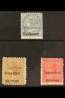 NEW SOUTH WALES 1891 Surcharge "SPECIMEN" Overprinted Set, SG 266s/68s, Fine Mint (3 Stamps) For More Images, Please Vis - Autres & Non Classés