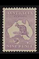 1915-27 9d Violet Roo Die II, SG 39, Very Fine Mint, Very Fresh. For More Images, Please Visit Http://www.sandafayre.com - Altri & Non Classificati