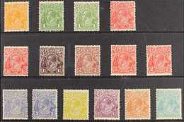 1926-30 MINT KGV PERF 13½ X 12½ HEADS COLLECTION An Attractive, ALL DIFFERENT Collection Of The Perf 13½ X 12½, Mlti Cro - Andere & Zonder Classificatie