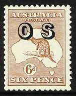 OFFICIALS 1932 6d Chestnut 'roo, SG O127, Never Hinged Mint. For More Images, Please Visit Http://www.sandafayre.com/ite - Autres & Non Classés