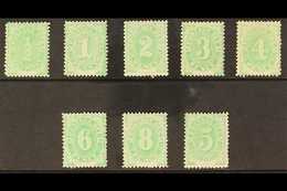 POSTAGE DUES 1902 Set To 5s Complete, Perf 11½, 12, SG D1/8, Very Fine Mint, Strong Colours. (8 Stamps) For More Images, - Altri & Non Classificati