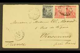 1892 MISSIONARY COVER Superb Cover To Vincennes, France From The Paris Evangelical Missionary Society, Hermon, Basutolan - Autres & Non Classés