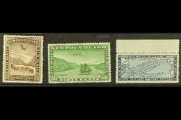 1931 Air Watermarked Set, SG 195/197, Fine Mint, The $1 Never Hinged Marginal. (3 Stamps) For More Images, Please Visit  - Sonstige & Ohne Zuordnung