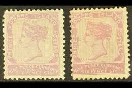 1962-69 9d Lilac, And 9d Reddish Mauve, SG 19/20, Fine Mint, The Latter Centred To Left. (2 Stamps) For More Images, Ple - Other & Unclassified