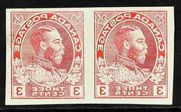 1930 ADMIRAL REVERSED PRINTING TRIAL. 3c Admiral Enlarged Design Printed In Reverse As A Trial Of The Victory Kidden Mac - Sonstige & Ohne Zuordnung