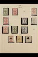 RAILWAY LOCAL STAMPS SILKEBORG KJELLERUO RODKJAERSBRO JERNBANE 1924-1967 Mostly Never Hinged Mint Collection In Hingeles - Other & Unclassified