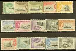 1954-62 Pictorial Complete Set, SG G26/40, Never Hinged Mint, Very Fresh. (15 Stamps) For More Images, Please Visit Http - Islas Malvinas