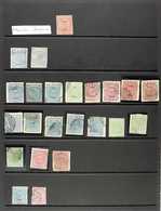 1871 - 1872 FORGERIES. A Small Group Of Forged Stamps, Several Different Types (23) For More Images, Please Visit Http:/ - Fidschi-Inseln (...-1970)