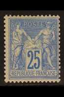 1876 25c Ultramarine "Peace & Commerce" Type II, Yvert 78, Mi 63 IIa, SG 234, Fine Mint. For More Images, Please Visit H - Andere & Zonder Classificatie