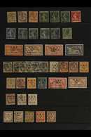 SYRIA 1919-1923 USED COLLECTION with Many Better Values, Dues & Air Post Ranges Presented On Stock Pages. Includes 1919  - Other & Unclassified