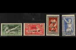 SYRIA 1924 Olympics Surcharged Set, Yv 122/25, Fine Mint (4 Stamps) For More Images, Please Visit Http://www.sandafayre. - Autres & Non Classés