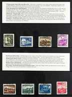 OCCUPATION OF LAIBACH (LJUBLJANA), SLOVENIA 1945 Pictorial Definitives Complete Set (Mi 45/60, SG 118/33), Fine Cds Used - Other & Unclassified