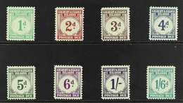 POSTAGE DUE 1940 Complete Set, SG D1/D8, Very Fine Mint (8 Stamps) For More Images, Please Visit Http://www.sandafayre.c - Îles Gilbert Et Ellice (...-1979)