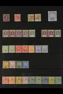 1881-1969 MINT COLLECTION On Stock Pages, Chiefly All Different, Includes 1881 ½d, 1888-91 1d On 8d & 2½d On 8d, 1898 2½ - Granada (...-1974)