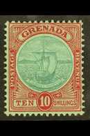 1908 10s Green And Red/green, SG 83, Very Fine Mint. For More Images, Please Visit Http://www.sandafayre.com/itemdetails - Grenada (...-1974)