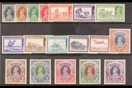 1937-40 Complete Set, SG 247/64, Superb Never Hinged Mint, Very Fresh Colours And Superb Fresh White Gum, Very Attractiv - Andere & Zonder Classificatie