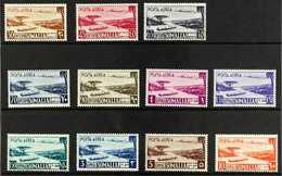 SOMALIA 1950-51  Air Post Complete Set, Scott C17/27, Never Hinged Mint (11 Stamps) For More Images, Please Visit Http:/ - Sonstige & Ohne Zuordnung