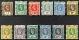 1912-22 Complete Set, SG 46/57b, Fine Mint. (12 Stamps) For More Images, Please Visit Http://www.sandafayre.com/itemdeta - Leeward  Islands