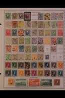 1865-1985 COLLECTION On Pages, All Different Mint & Used Stamps, Includes 1891-93 Vals To 5f Used, Officials, WWII Germa - Other & Unclassified