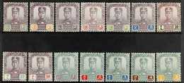 JOHORE 1904 Sultan Ibrahim Set To $5 Complete, SG 61/74, Fine To Very Fine Mint. (14 Stamps) For More Images, Please Vis - Other & Unclassified