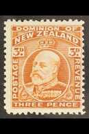 1909 - 16 3d Chestnut, Line Perf 14, Ed VII, SG 395, Very Fine Never Hinged Mint. For More Images, Please Visit Http://w - Other & Unclassified